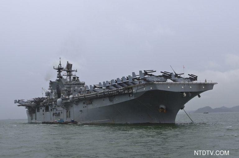 美軍兩棲攻擊艦「馬金島號」訪港四天