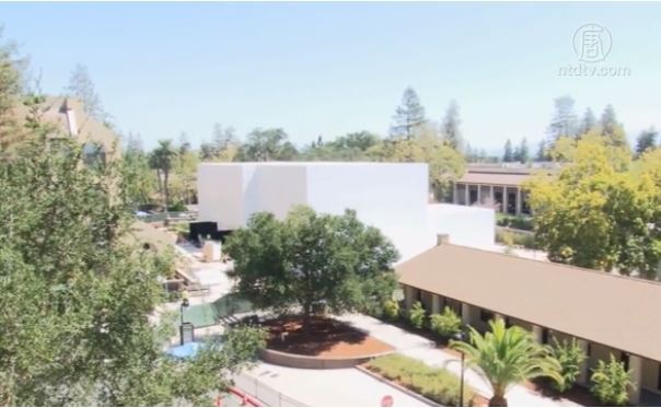 蘋果新品發佈會 神秘建築引猜想