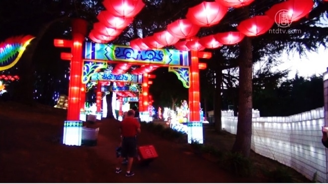 中國花燈進駐洛杉磯 引驚喜連連