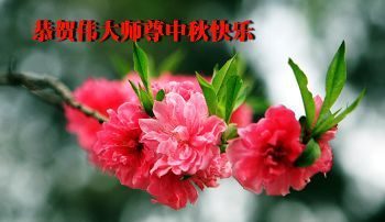 大陆军队法轮功学员恭祝李洪志师父中秋快乐