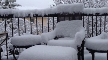 卡爾加裡突降大雪 氣溫驟降