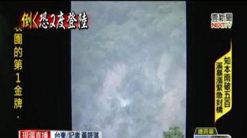 鳳凰挾雨勢 知本森林遊樂區驚傳山崩