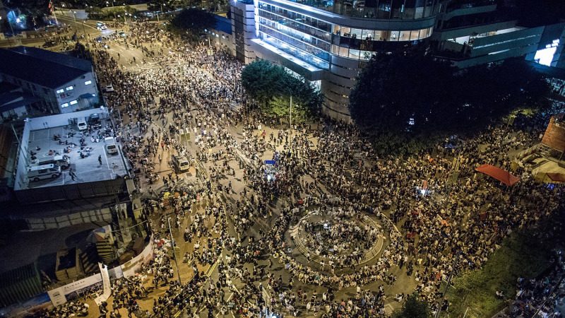 精選24圖 直擊辣椒噴霧下的香港學生