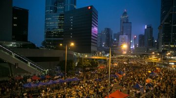 美專家：香港雨傘革命不宜武力解決