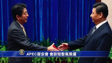 APEC习安会  会谈短暂气氛僵