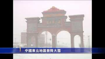 中国东北地区普降大雪