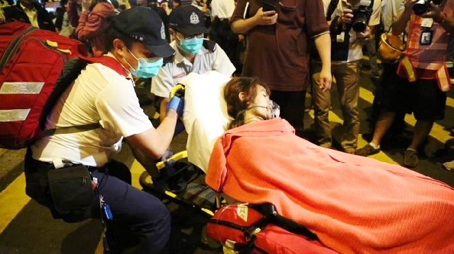 旺角衝突 民陣批評警方濫用武力