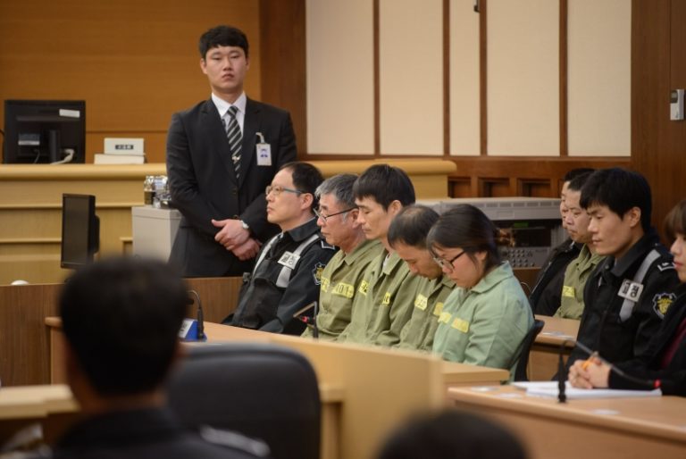 歷5個月椎心審判「世越號」船長判刑36年