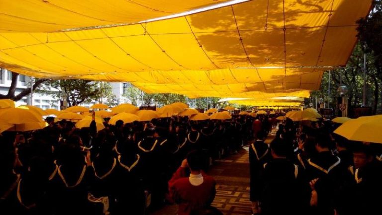 港中大校長讚學生 指畢業典禮順利