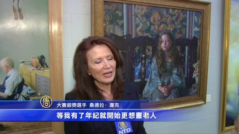 大賽銀獎選手：人物畫體現豐富情感