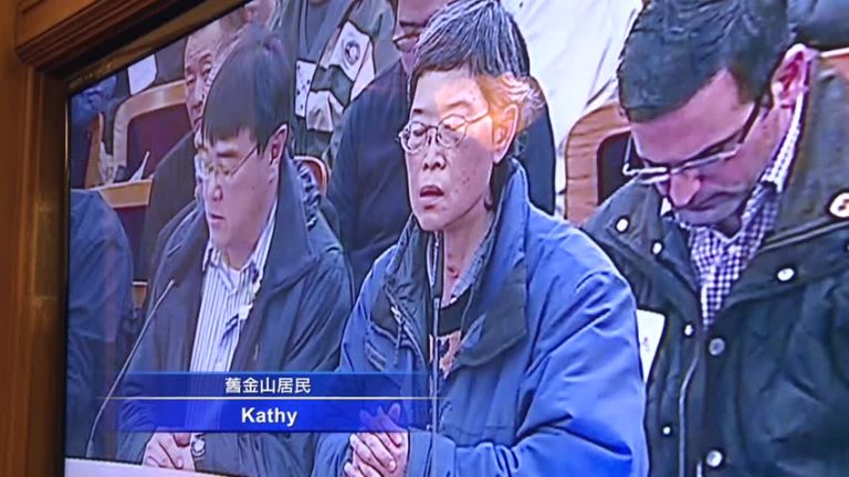 聽證會上狙擊大麻店 華裔抗議終獲勝