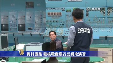 資料遭駭 韓核電廠舉行反網攻演習