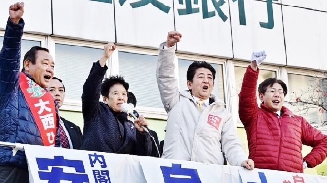 日眾院選舉 執政聯盟大勝 安倍穩掌大權