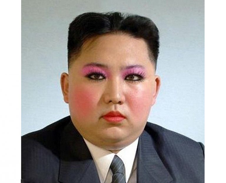 就要拿他開涮 金正恩彩妝照網絡熱傳
