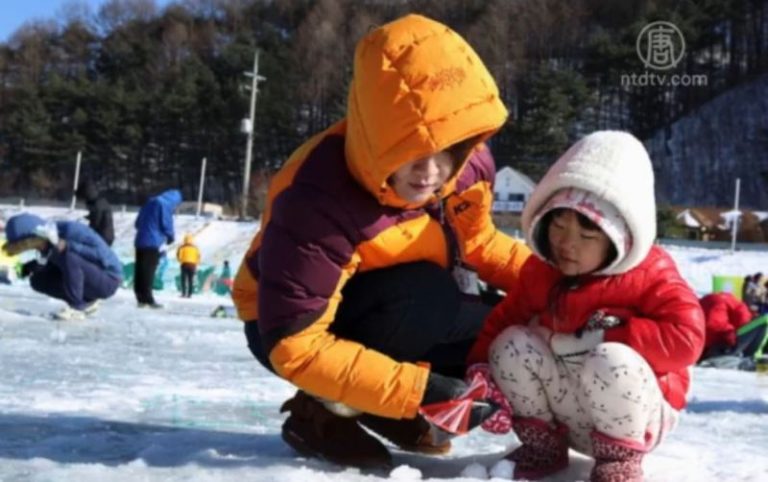 韓國平昌鱒魚慶典 冰雪世界的樂趣