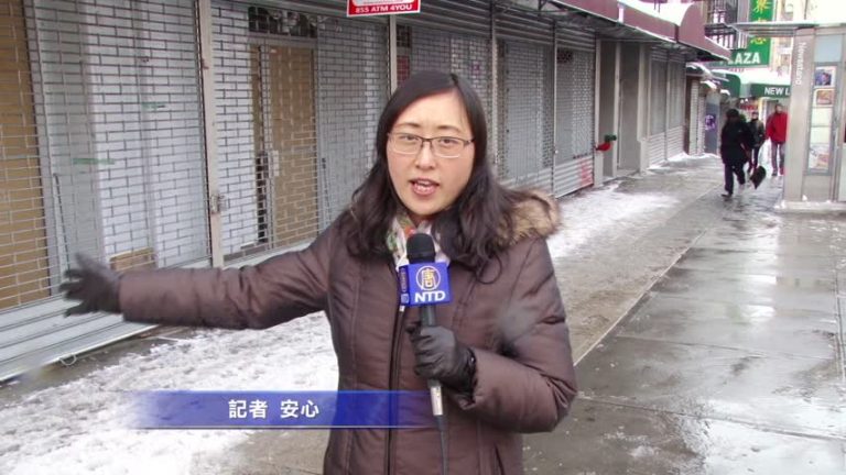 紐約華埠遊客寥寥 八成商家閉門歇業