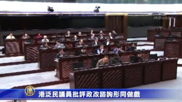 港政改諮詢 泛民議員批形同做戲