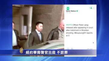 纽约华裔警官自首 寻求无罪辩护