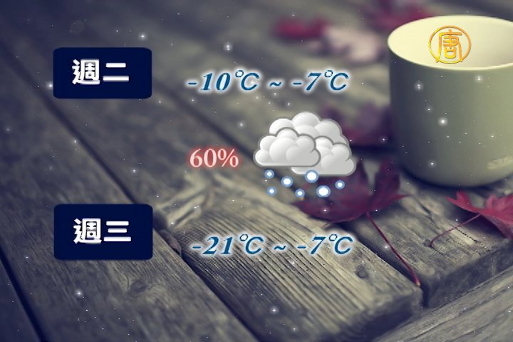 嚴冬肆虐加東地區本周寒流持續