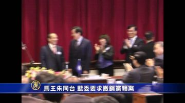 马王朱同台 蓝委要求撤销党籍案