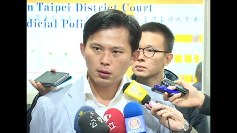太陽花學運首開庭 黃國昌林飛帆堅稱無罪