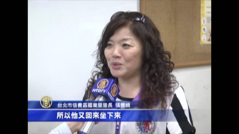 里長嗆101法輪功 柯文哲拍桌制止