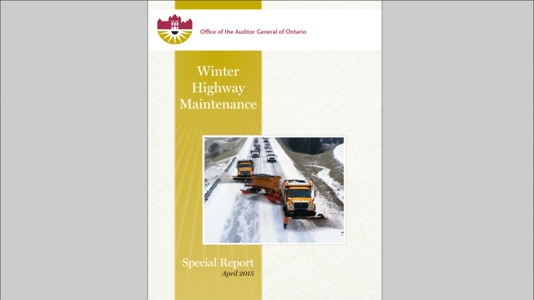 省府節省掃雪的錢 安省司機冬季行車風險增大