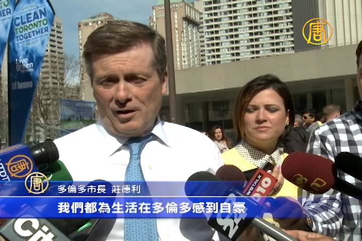 市長莊德利啟動城市清潔活動