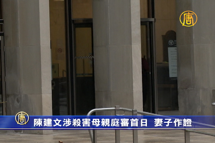 陳建文涉殺害母親庭審首日 妻子作証