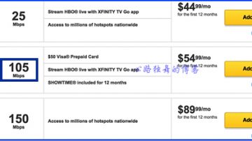心路獨舞：曬曬我在美國的網速和網費