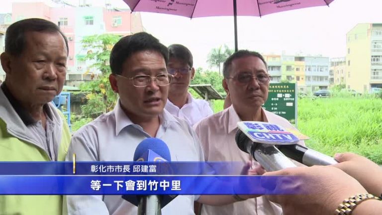中部單日降雨破百毫米 彰化百年樹倒　