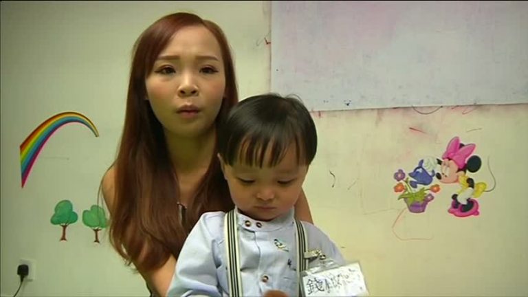 兩歲幼童上補習班  爲入最好幼兒園