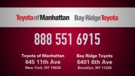 【广告】Bay Ridge Toyota & Toyota of Manhattan