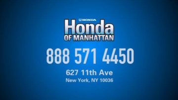 【廣告】Honda of Manhattan