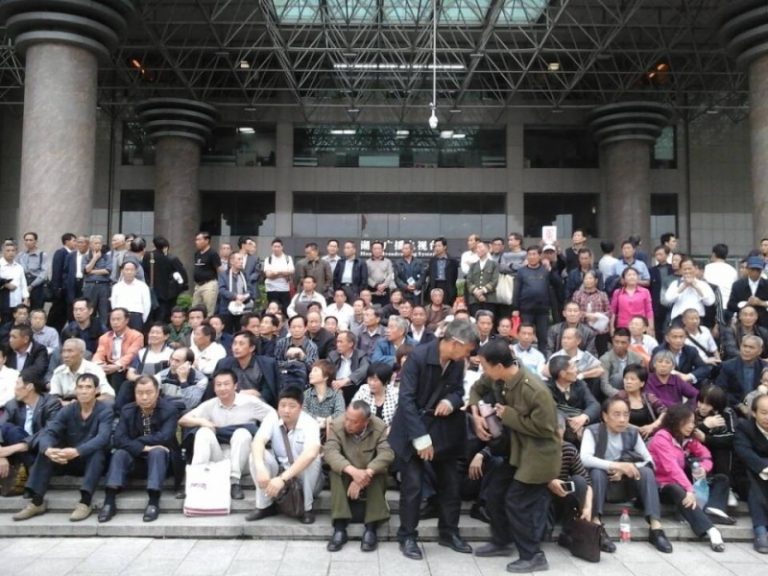 老無所養 湘1800放映員電視台示威