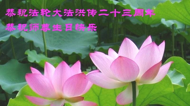 湖南大法弟子恭賀世界法輪大法日暨李洪志大師華誕(26條)