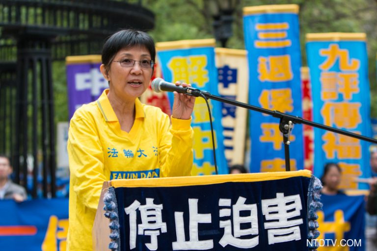 【 視頻】張錦華：良知覺醒來退黨 邁向光明未來