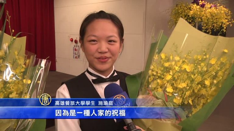 畢業季離情依依 高餐旅教手作畢業花束