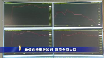 希債危機重啟談判  歐股全面大漲