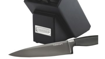 Best Buy名牌厨具特卖Cuisinart 8件套刀座优惠$80