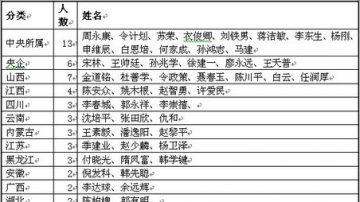 周蓬安：被打“老虎”已足以拼成两副牌