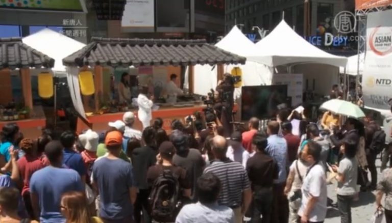 亞洲美食節  紐約時代廣場盛大登場
