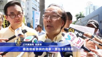 港泛民籲登記做選民踢走建制派