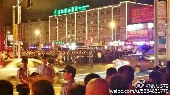 上海反PX遊行第7天 當局大肆封網抓人