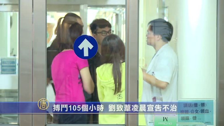 搏鬥105個小時 劉致葦凌晨宣告不治