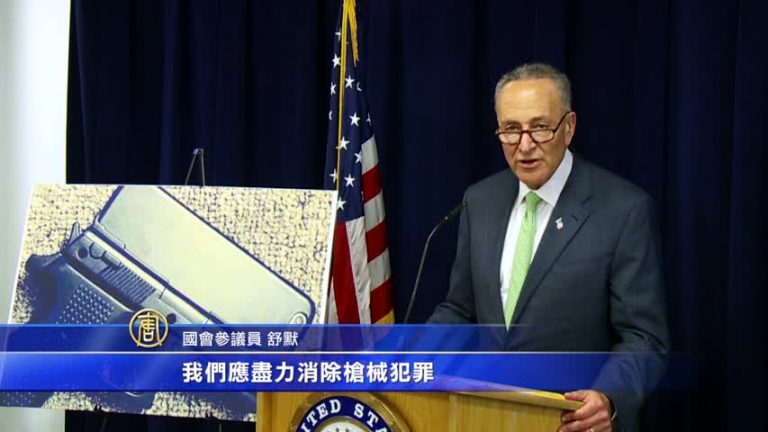 手機殻類似手槍 參議員舒默喊停