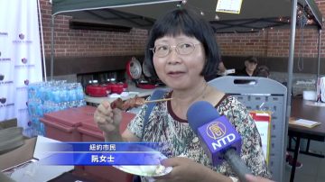 法拉盛舉辦首場夜市 人氣爆棚