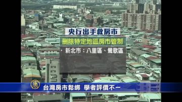 台房市解禁松绑 学者评价不一