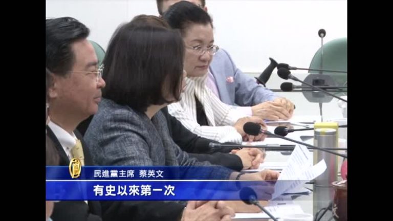 蔡英文見美眾議員 贈3D打印小豬