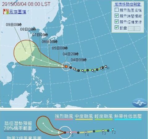 强台苏迪勒像“孤独狼”CNN：直扑台湾